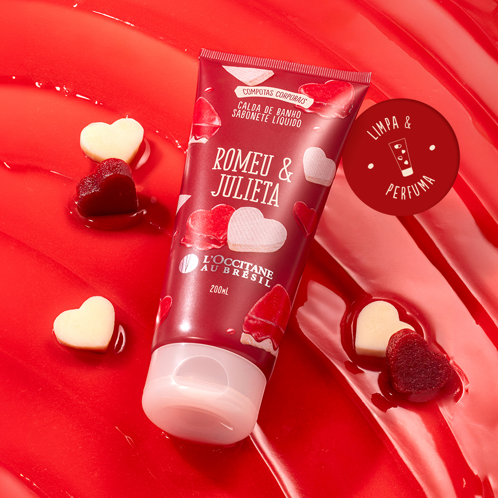 Calda de Banho Sabonete L&iacute;quido Romeu e Julieta 200mL, ,  large image number 3